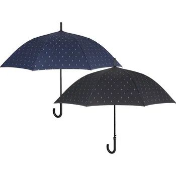 Deštník Time, Pánský automatický deštník Geometrico / černý, 26398