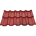 Gutta Guttatop Enigma plechová střešní krytina (cena za m2) 700 x 1191 mm RAL 3009 - červená