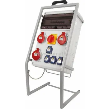 Famatel v66723 - ZSFV40300000.1 /3952 Zás.skříň IP44 jištěná s chráničem 40/4/003 na kov. stojanu