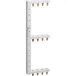 Hager KCF668L Meziřadové přípojnice, 4-pólové propojení ze shora pro 3 řady, levé