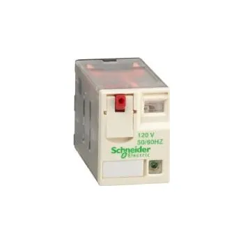 Stykač Schneider Electric RXM3AB2F7 Miniaturní 3P, 10 A, 120 V AC s LED (obj.množství 10 ks)