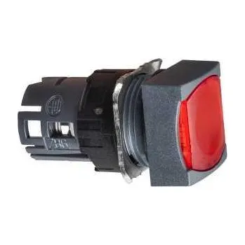 Stykač Schneider Electric ZB6CW4 Ovládací hlavice stiskací prosvětlená, lícující s návrat. - rudá