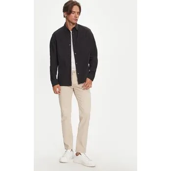 Pánská košile Jack & Jones Košile Logan 12262112 Černá Relaxed Fit M