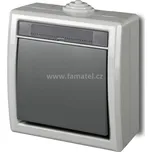 Famatel 19075 ATLAS IP55 Přepínač střídavý č.6, šedý