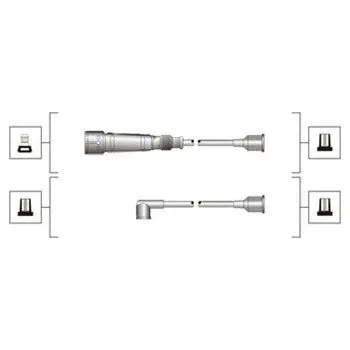 Zapalovací kabel Sada kabelů pro zapalování MAGNETI MARELLI MMAMSQ0103