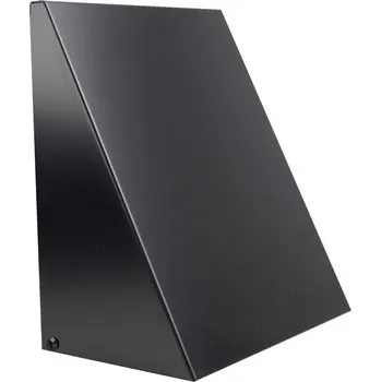 Větrací mřížka Fasádní mřížka Baldacchino 125mm - černá