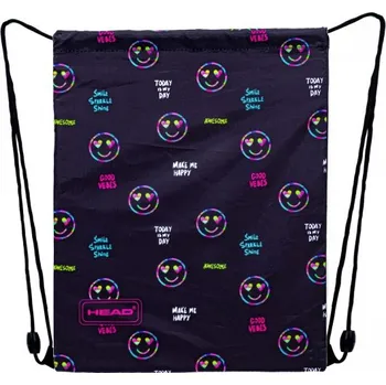 Školní sáček Sáček na přezůvky Head SMILE SPARKLE SHINE, AD1, 507024039