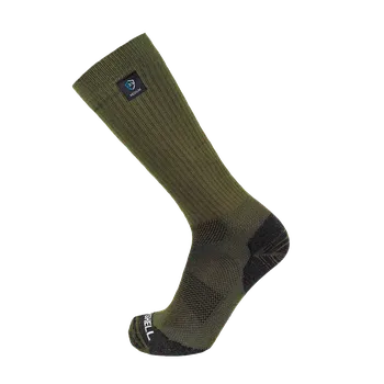 Pánské termo ponožky DexShell Terrain Walking 2.0 – Olive green, XL 128886