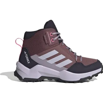 Dětská sportovní obuv Dětské Vysoké boty ADIDAS TERREX AX4R R.RDY MID K IF6519 – Vínová 35 1/2