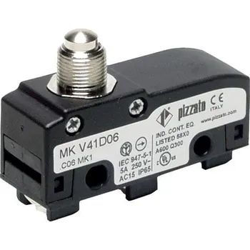 spínaný zdroj Pizzato MKV12D06 Mikrospínač MK V12D06, 1NO+1NC, IP65