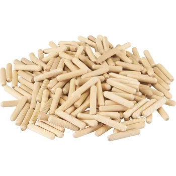 Vrut Vlček Dřevěné nábytkové kolíky Průměr: Ø 6/25 mm