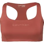 Dámská podprsenka Calvin Klein WO - SPORTS BRA MEDIUM SUPPORT S Oranžová