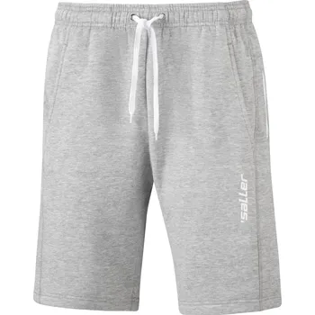 Saller ESSENTIAL Teplákové šortky BARVA: 550 šedá, Velikost: S Pohodlné sportovní šortky s kapsami