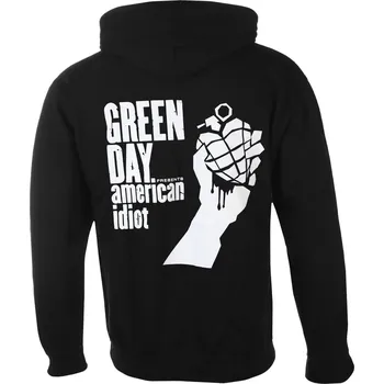 Pánská mikina mikina s kapucí pánské Green Day - American Idiot The Musical - ROCK OFF - GDZHD61MB - L