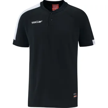 Saller SQUAD50 Polokošile BARVA: 360 černá-bílá, Velikost: XXXL Lehká sportovní polo košile S.Dry-Tech