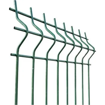 Plot Svařovaný plotový panel 3D ZnPVC 2500x830x5mm zelená