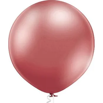 Balónek Velký chromový balónek rosegold 60 cm Belbal GG05-606-6
