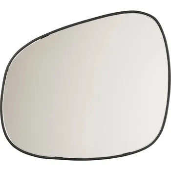 Zrcadlo Villa Collection Černé kovové závěsné zrcadlo Venja 33 x 40 cm