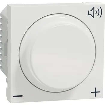 vypínač Schneider Electric NU360218 Unica - Ovládač hlasitosti, Bílý