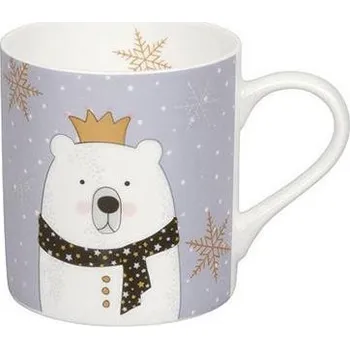 Hrnek Scarfed Animals - Polar Bear 385 ml