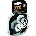 Canpol LOVI Dudlík silikonový dynamický SALT&PEPPER 18m+ 2ks