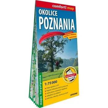 Cestování Comfort!map Okolice Poznania 1:75 000 mapa w.2024 - praca zbiorowa