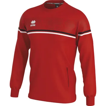 Pánská mikina ERREA´ ERREA DAVIS Tréninková mikina BARVA: červená - černá - bílá, Velikost: XS Elegantní tréninková mikina s vysokým komfortem a tepelnou izolací