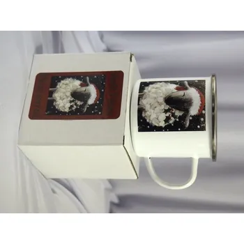 Smaltový hrnek Vánoce VZ5