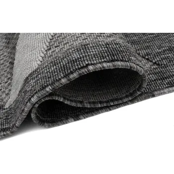 Koberec Moderní koberec Cansas - geometrické tvary 1 - šedý Rozměr koberce: 140x200 cm