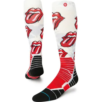 Pánská móda stance Podkolenky (rolling stones) licks snow socks black