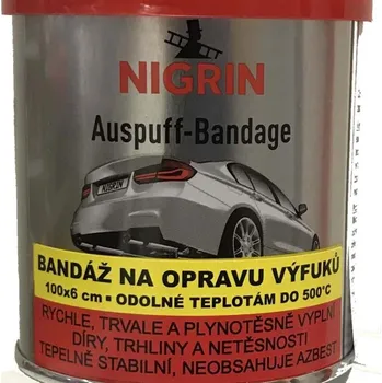 NIGRIN tmel na opravu výfuku s textilií - 200g