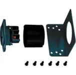 Hager VZ00F Silová zásuvka 1-násobná se zemnícím kolíkem pro multimediální rozvaděče