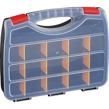 Úložný box Kufříkový organizér HL30123, 31.5x25.5x5.5 cm, Max. 7 kg, 15 příček