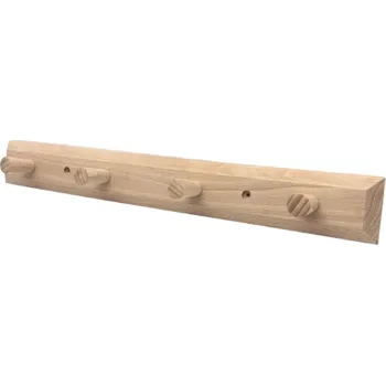 Věšák Interex design Nástěnný věšák OLBIA / Buk surový