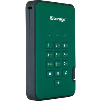 Externí pevný disk iStorage DiskAshur2 Kapacita: Zelená, 4 TB