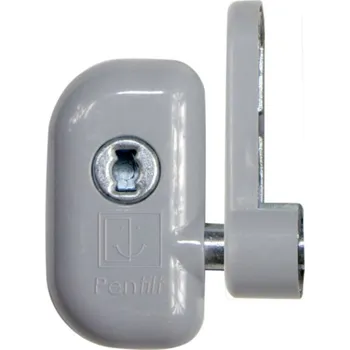 Okenní klika RHL.VZ.RAL9006.S okenní zámek stříbrný