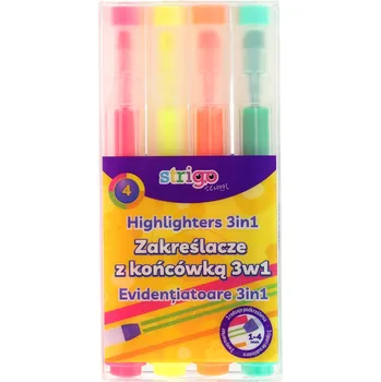 Zvýrazňovač Strigo Zvýrazňovač Strigo 3v1 512730