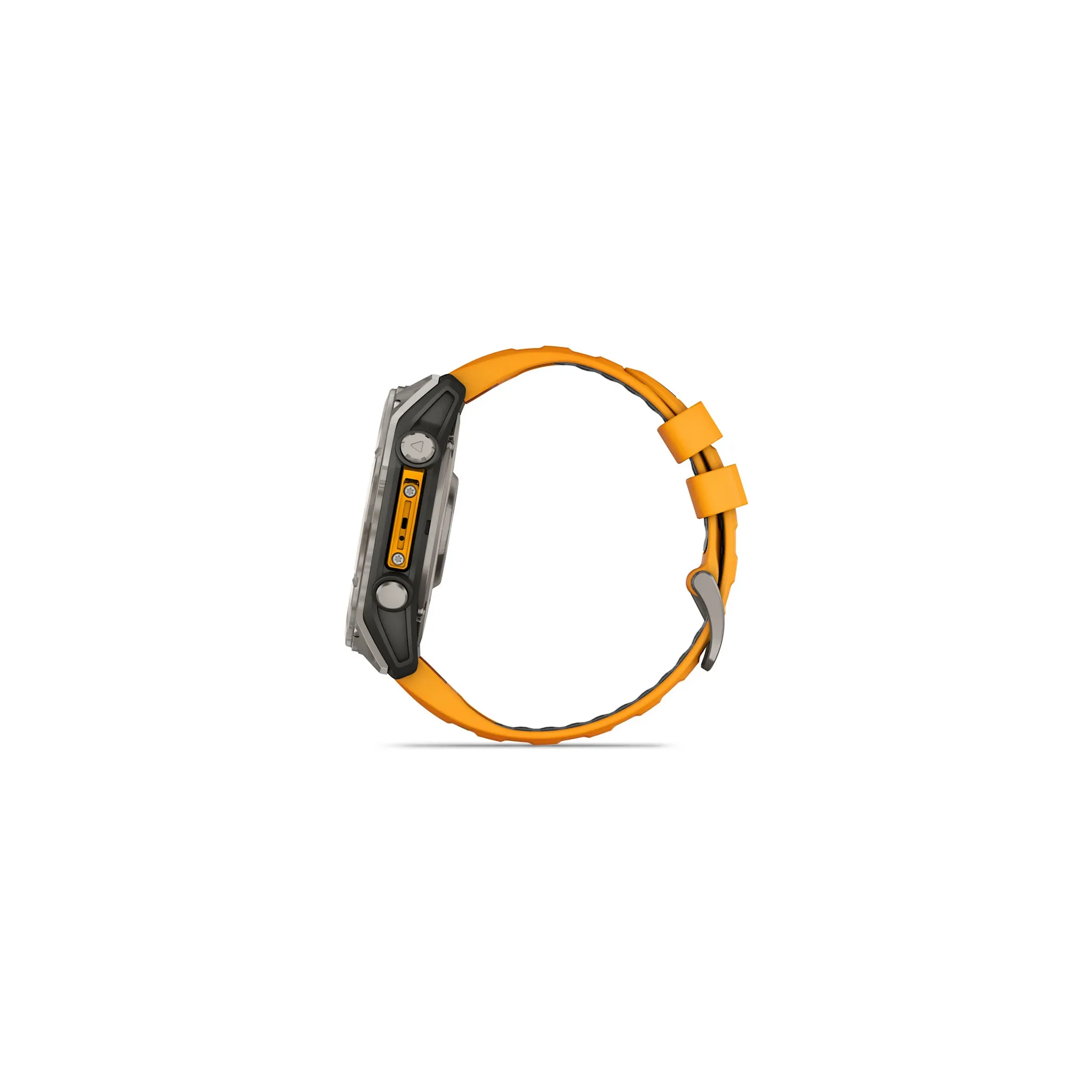 Fotografie 12 - Chytré hodinky Garmin fēnix 8 51 mm Sapphire Titanium Spark Orange/Graphite Silicone Band