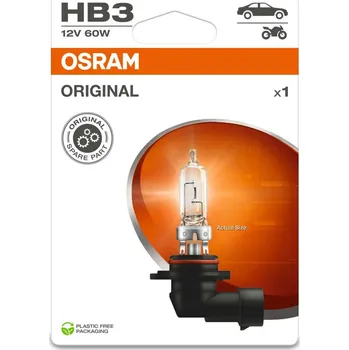 Autožárovka OSRAM HB3 12V 60W P20d blistr Original 9005-1BL