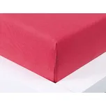 XPOSE® Jersey prostěradlo Exclusive - malinové 200x220 cm, Jersey + Prodloužená možnost vrácení zboží do 50 dnů