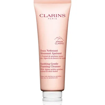 Clarins Cleansing Soothing Gentle Foaming Cleanser jemná odličovací pěna se zklidňujícím účinkem 125 ml