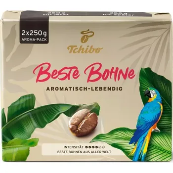 Káva Tchibo beste bohne mletá káva 2 x 250
