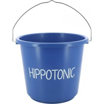 Věšák na sedlo a uzdečku Hippotonic Vědro HIPPOTONIC, 12l - modrý