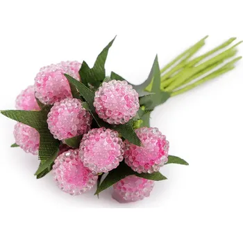 umělá květina Umělé bobule v ledu, na drátku