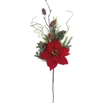 Vánoční dekorace Dekorační vánoční větvička P2080