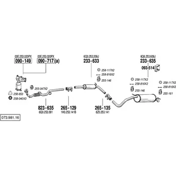 Matice matice Bosal 258-040