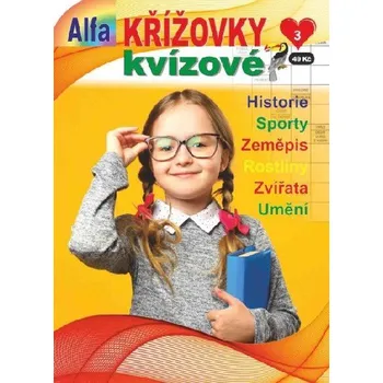 Kniha Křížovky kvízové 3/2024 - Alfasoft