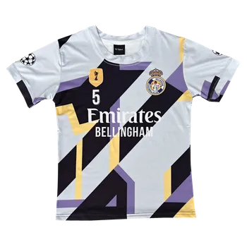Numberoplus Dětský fotbalový dres tričko - Bellingham Real Madrid FC Velikost: 8-let.(vel.122)