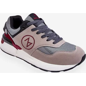 Pánská běžecká obuv Pánská šněrovací sportovní obuv a Stephen Barva: Stříbrná, Velikost: 43