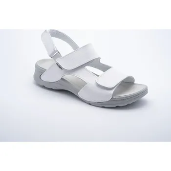 Dámská zdravotní obuv Dámské sandály Medistyle Mirka LM-T21, bílé 40